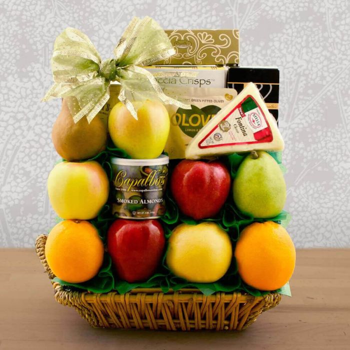 Capalbos Delicious Sugar Free and Fresh Fruit Gift Basket