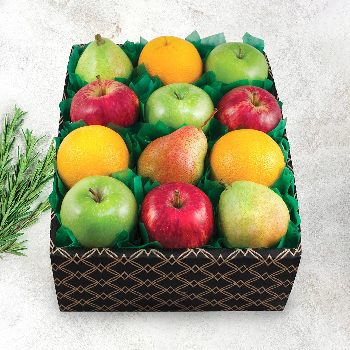 Fruitful Feast Gift Box by Capalbo's Gift Baskets | Fruit Gift Baskets | Kosher Gift Baskets | Gift Baskets Delivered