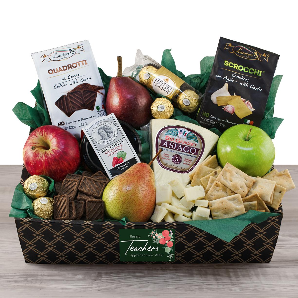 Italian Pride Of The Farm Fruit Gift Box - Teacher's Day by Capalbo's Gift Baskets | Fruit Gift Baskets | Teacher Gift Baskets | Gift Baskets Delivere