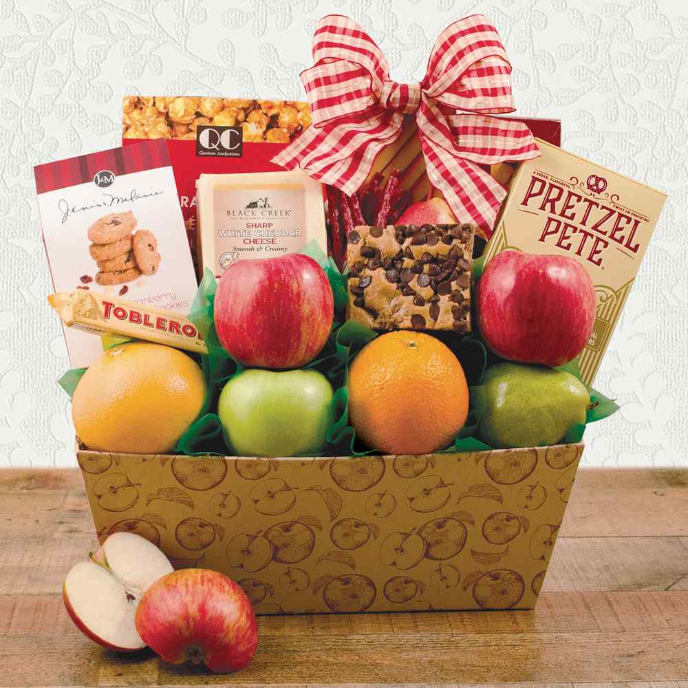 Capalbos Natures Bounty Fruit Gift Basket Option 1