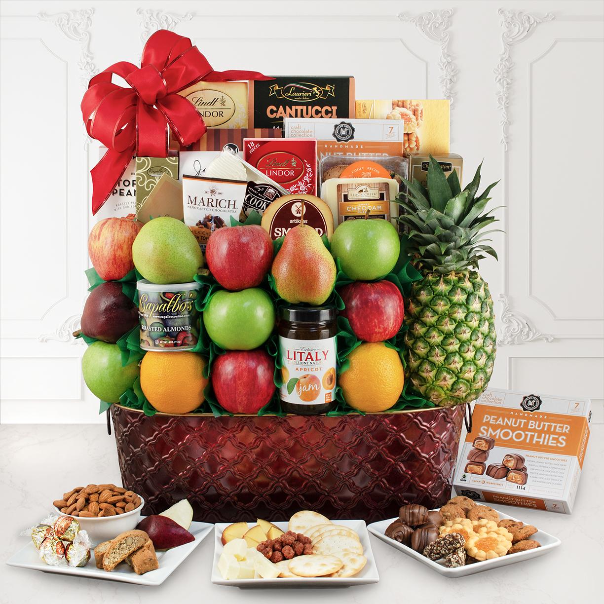 Sutton Place Fruit Gift Basket by Capalbo's Gift Baskets | Fruit Gift Baskets | Gift Baskets Delivered