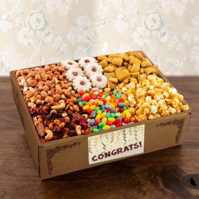 Capalbos Super Snackers Gourmet Gift Box - Congratulations Option 1